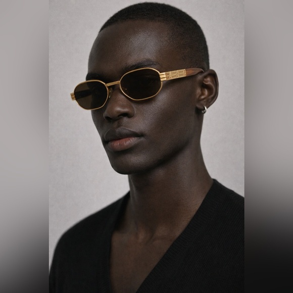 Vintage 90’s Fendi Gold Sunglasses - Picture 8 of 8